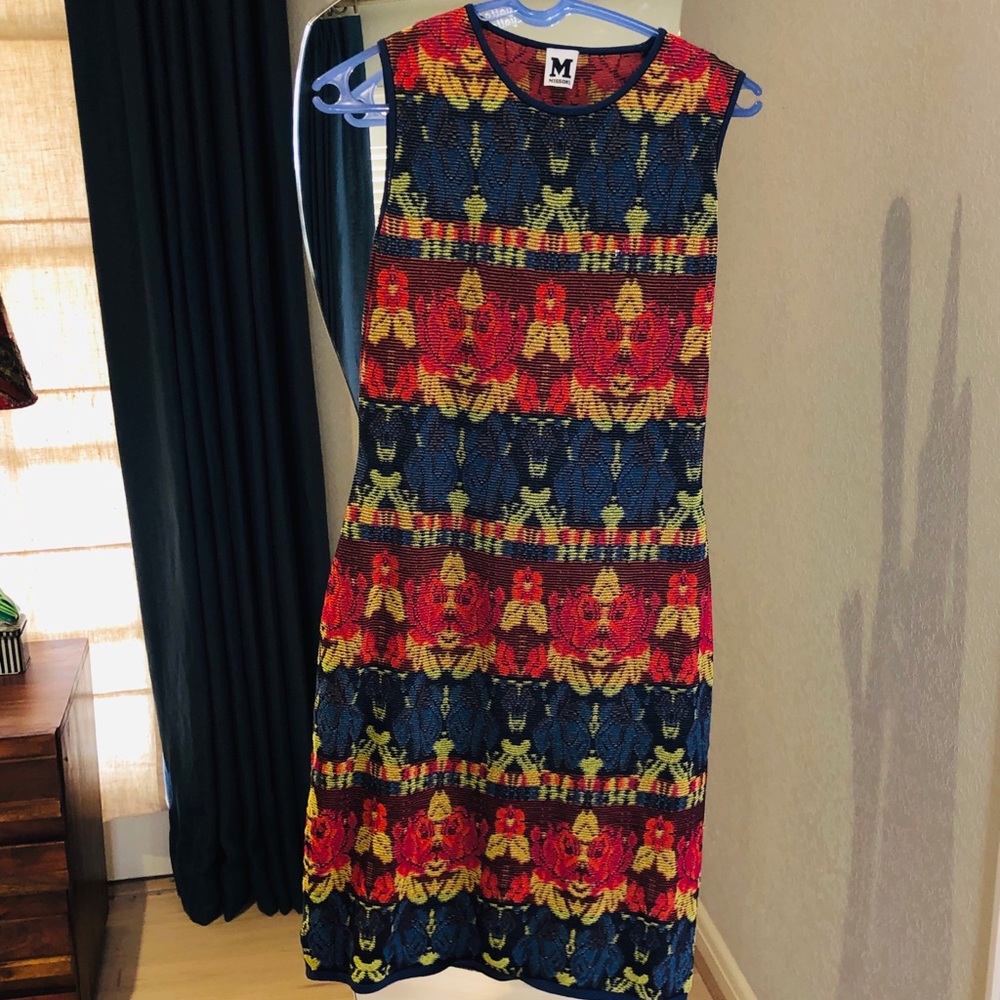 Missoni Knit Patterned Sleeveless Dress